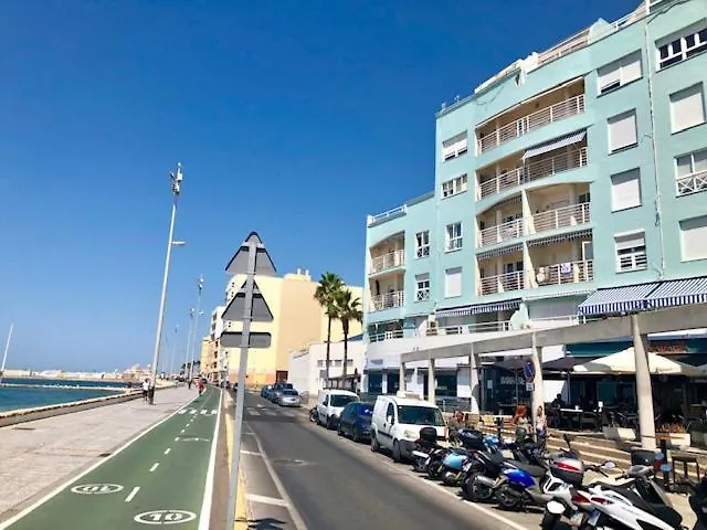 Gatu Premium Villa Isabel Terraza,Parking,1ºlinea Playa,Wifi,Vista Al Mar , Preferente Mayores De 25 Anos Y Familias Cádiz Spanien