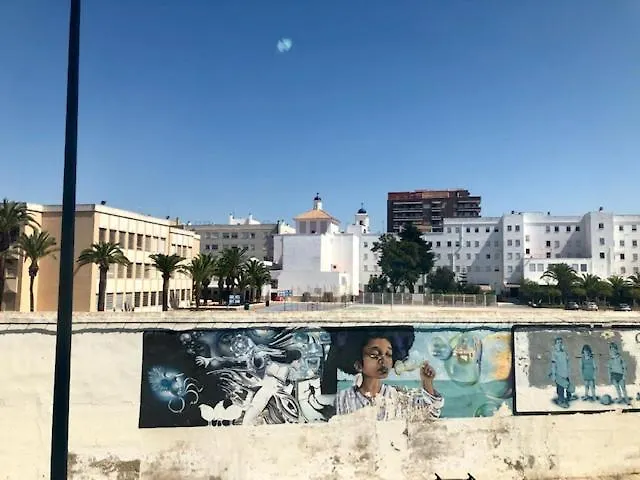 Apartment Gatu Premium Villa Isabel Terraza,Parking,1ºlinea Playa,Wifi,Vista Al Mar , Preferente Mayores De 25 Anos Y Familias Cadiz Spain